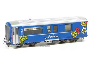 Bemo H0m RhB Gepäckwagen BD 2481, Arosa-Express AEX