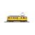 Bemo H0m RhB Nostalgie-Berninatriebwagen ABe 4/4 I 34 Bernina-Bahn, gelb