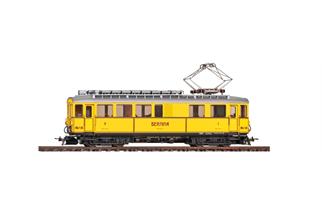 Bemo H0m RhB Nostalgie-Berninatriebwagen ABe 4/4 I 34 Bernina-Bahn, gelb