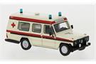 BoS-Models H0 MB G-Klasse Binz, beige, Ambulanz, 1985