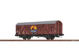 Brawa H0 (AC) DB gedeckter Güterwagen Glmhs 50, Erdal, Ep. III