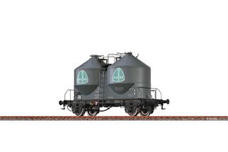 Brawa H0 (AC) DB Staubbehälterwagen Kds, Quarzwerke, Ep. III