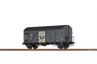 Brawa H0 (AC) DR gedeckter Güterwagen Gms, Rotkäppchen, Ep. III