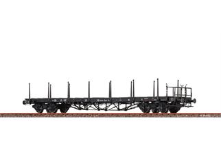 Brawa H0 DB Drehgestellflachwagen SSlm 16, Ep. III