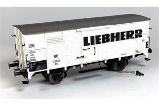 Brawa H0 DB gedeckter Güterwagen G10, Liebherr, Ep. III (Messemodell)