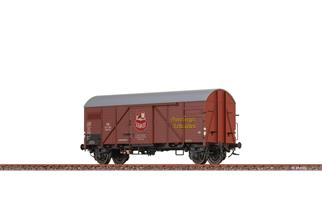 Brawa H0 DB gedeckter Güterwagen Gmhs 35, Lebkuchen-Schmidt, Ep. III