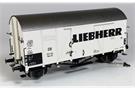 Brawa H0 DB gedeckter Güterwagen Gms 30, Liebherr, Ep. III (Messemodell)