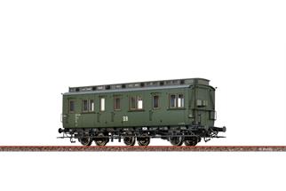 Brawa H0 DR Abteilwagen B3u, 2. Klasse, Ep. III