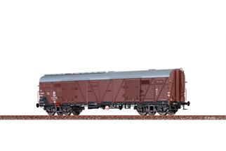 Brawa H0 DR gedeckter Güterwagen (GGhmsx) GGhx, Ep. IV