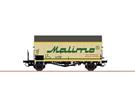 Brawa H0 DR gedeckter Güterwagen Hkms, Malimo, Ep. IV (Sonderserie)
