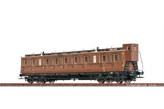 Brawa H0 KPEV Abteilwagen C4, 3. Klasse, Ep. I