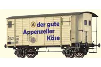 Brawa H0 SBB Gedeckter Güterwagen Gklm Appenzeller Käse
