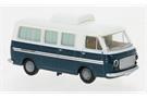 Brekina H0 Fiat 238 Camper, weiss/blau, 1966