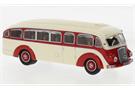 Brekina H0 Mercedes LO 3500, hellbeige/rot, 1936