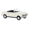 Brekina H0 Peugeot 204 Cabriolet, weiss, 1967