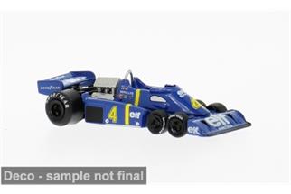 Brekina H0 Tyrrell P34, Formel 1, 1976, Elf, #4 - P. Depailler