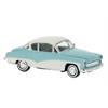 Brekina H0 Wartburg 311 Coupe, hellblau/weiss, 1959