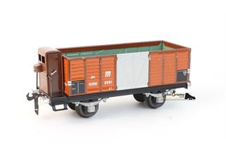 BUCO 0 SBB Güterwagen L6 Nr. 8661, braun (OCC)