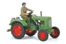 Busch H0 Fendt F15 Dieselross, mit Bäuerin