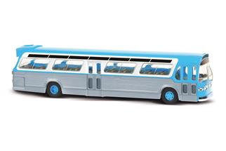 Busch H0 Fishbowl Bus, blau