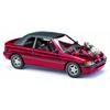 Busch H0 Ford Escort Cabrio Hochzeit, geschlossen