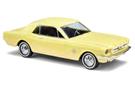 Busch H0 Ford Mustang Coupé, gelb