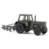 Busch H0 Fortschritt ZT 303 D, NVA, mit Dreischarrpflug