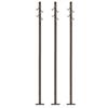 Busch H0 Freileitung Holzmast, 107 mm (Inhalt: 3 Stk.)