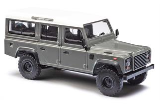 Busch H0 Land Rover Defender, grau