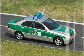 Busch H0 MB C-Klasse Polizei