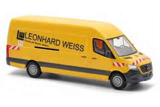 Busch H0 MB Sprinter lang, Leonhard Weiss