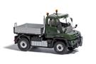 Busch H0 MB Unimog U 430 grün