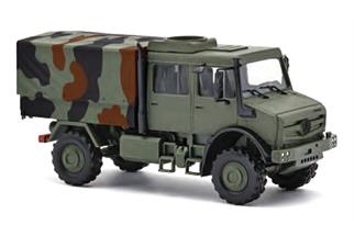 Busch H0 MB Unimog U 5023, mit Seilwinde