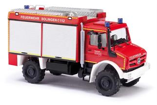 Busch H0 MB Unimog U5023, Feuerwehr Solingen