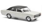 Busch H0 Opel Rekord C, weiss