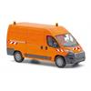 Busch H0 Peugeot Boxer Kastenwagen, orange