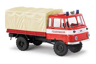 Busch H0 Robur LO 2002 A, Feuerwehr