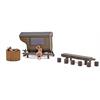 Busch H0 Schäferwagen-Sauna