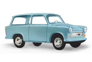 Busch H0 Trabant P601 Kombi, blau