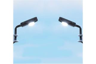 Busch H0/TT Wandleuchte, weiss (Inhalt: 2 Stk.)