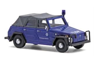 Busch H0 VW 181 Kurierwagen, THW - blau
