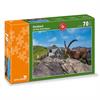 Carta.Media Puzzle, Steinbock auf dem Rotsteinpass, 70-tlg.