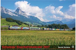 Daniel Schärer Schweizer Eisenbahnkalender 2027
