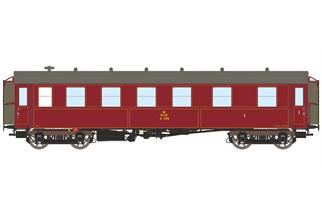 Dekas H0 DSB Personenwagen AT, Ep. III