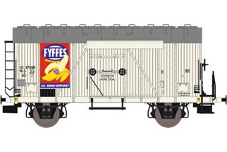 Dekas H0 SJ Kühlwagen Hs, Fyffes, Ep. III