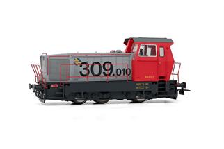 Electrotren H0 (DC) RENFE Diesellok Serie 309, rot/grau, Ep. IV-V