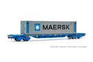 Electrotren H0 RENFE Containertragwagen MMC3, 45'-Container Maersk