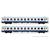 Electrotren H0 RENFE Liegewagen-Set Bc10x-12600, Largo Recorrido, Ep. V, 2-tlg.