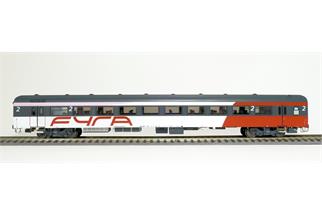 Exact-Train H0 Fyra Reisezugwagen ICRm B, 2. Klasse, Ep. VI