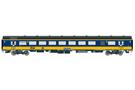 Exact-Train H0 NS/SNCB Reisezugwagen ICRm Bpmbdez8, 2. Klasse, gelb/blau, Ep. VI